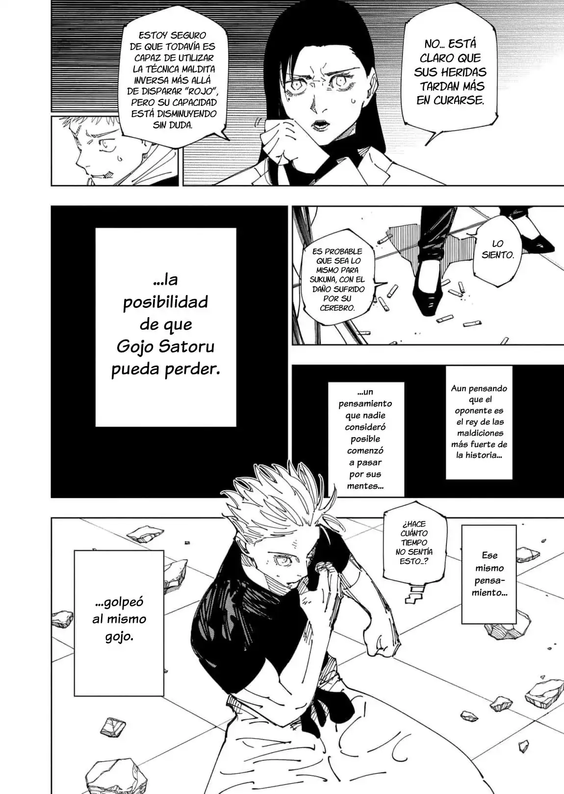 Página 4 — Jujutsu Kaisen Capítulo 233