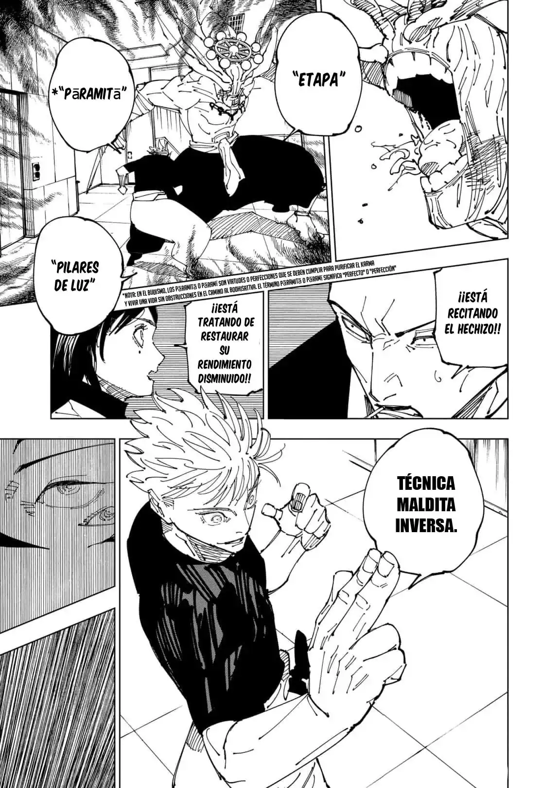 Página 7 — Jujutsu Kaisen Capítulo 233