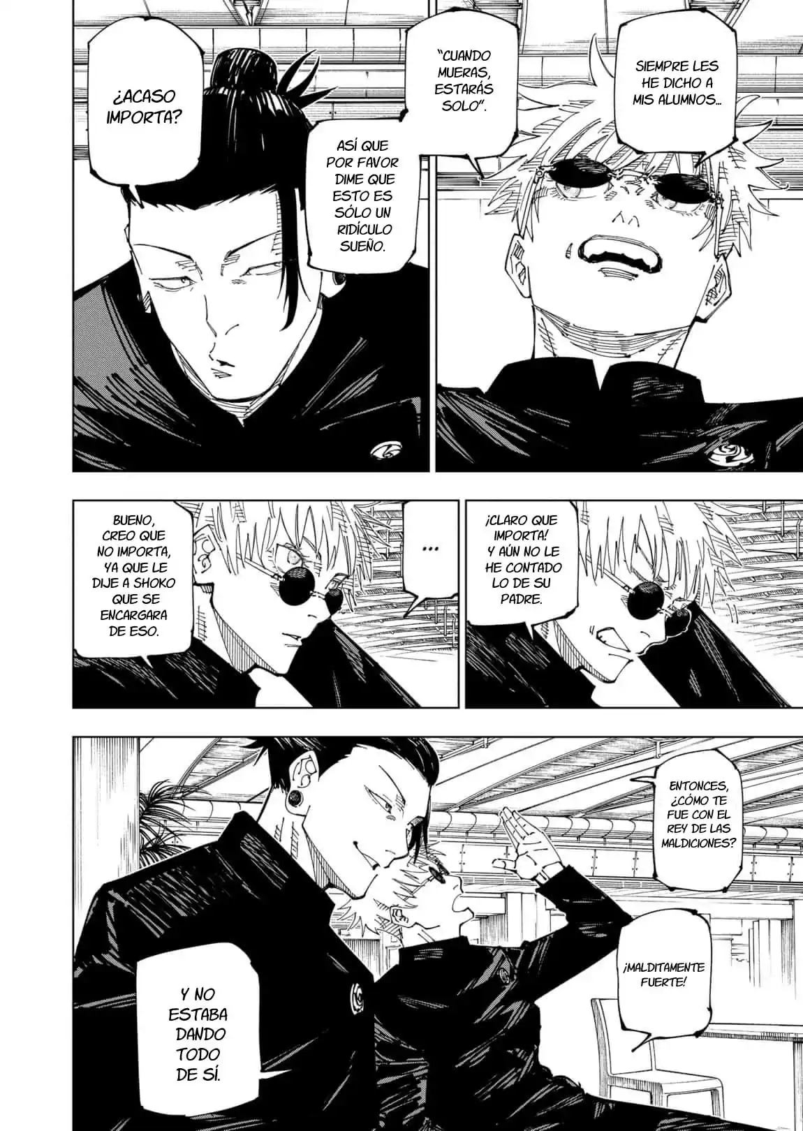 Página 4 — Jujutsu Kaisen Capítulo 236