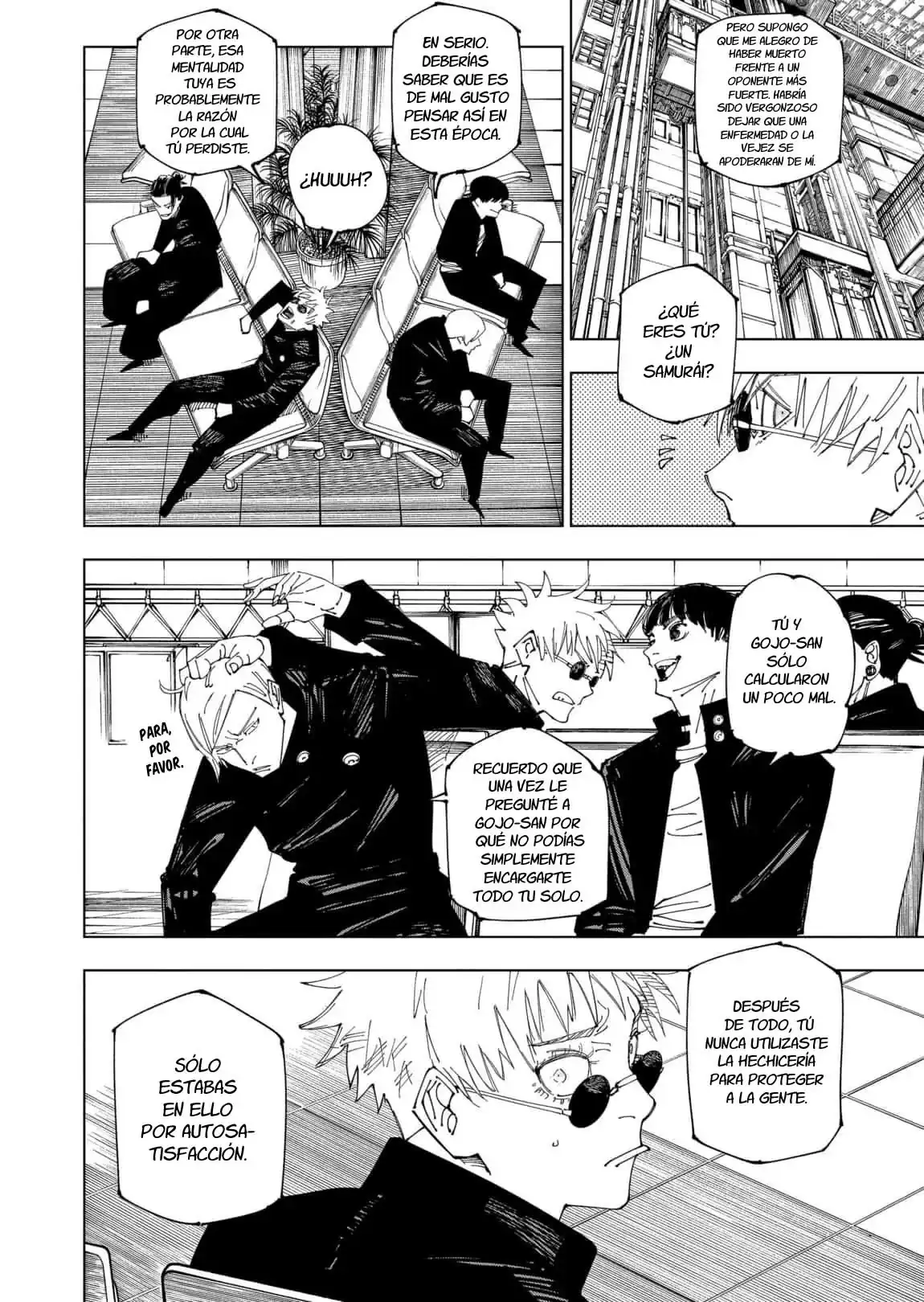 Página 8 — Jujutsu Kaisen Capítulo 236