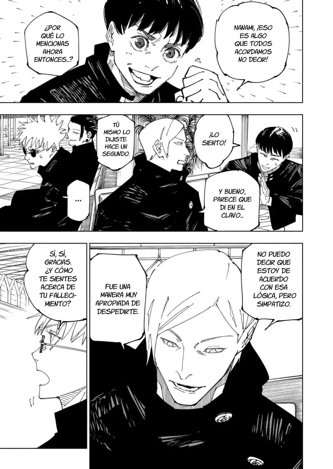 Página 9 — Jujutsu Kaisen Capítulo 236