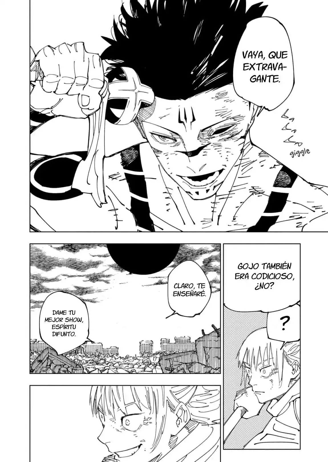 Página 12 — Jujutsu Kaisen Capítulo 237