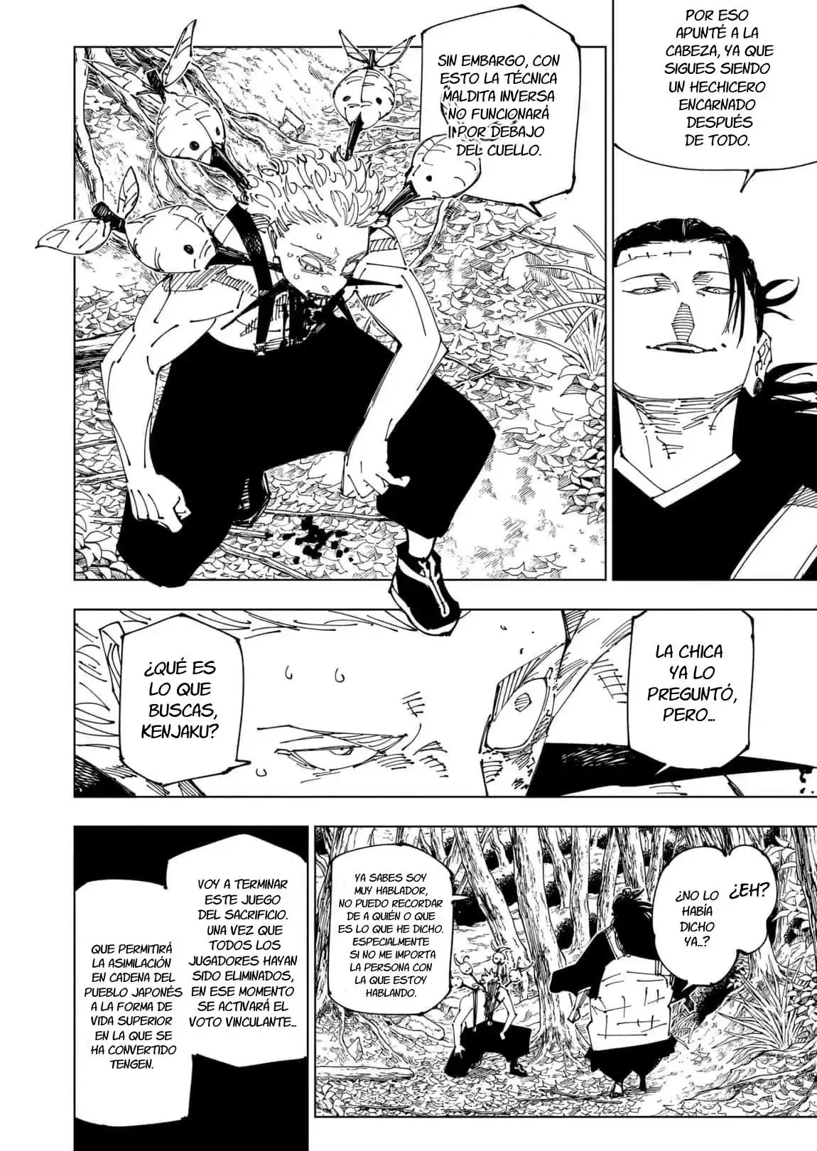 Página 15 — Jujutsu Kaisen Capítulo 239