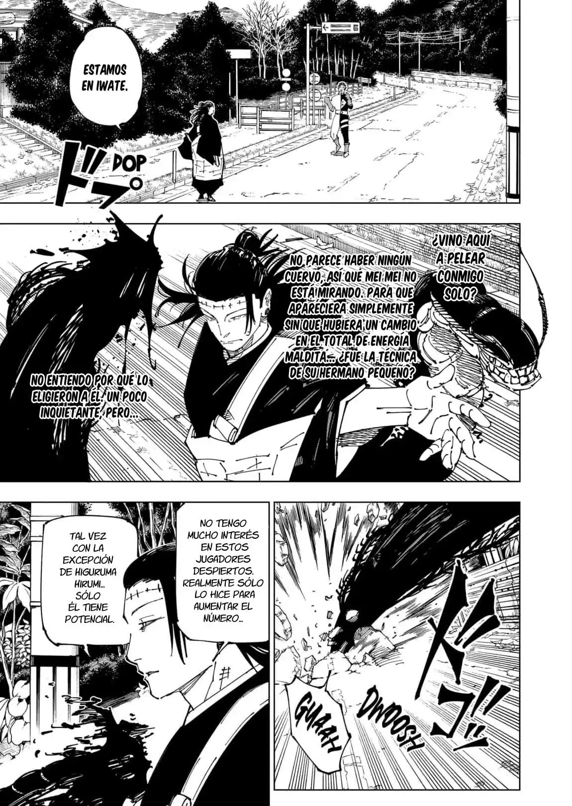 Página 18 — Jujutsu Kaisen Capítulo 239