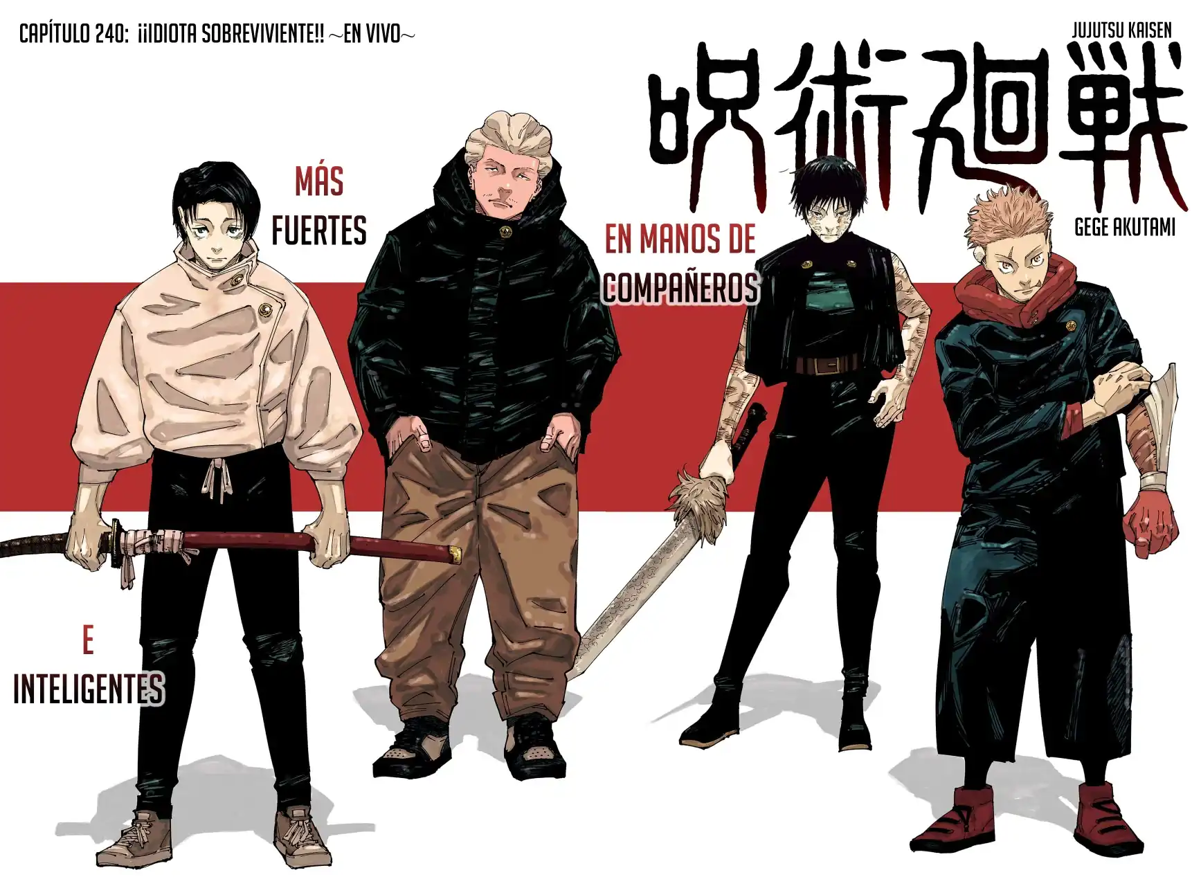 Página 4 — Jujutsu Kaisen Capítulo 240