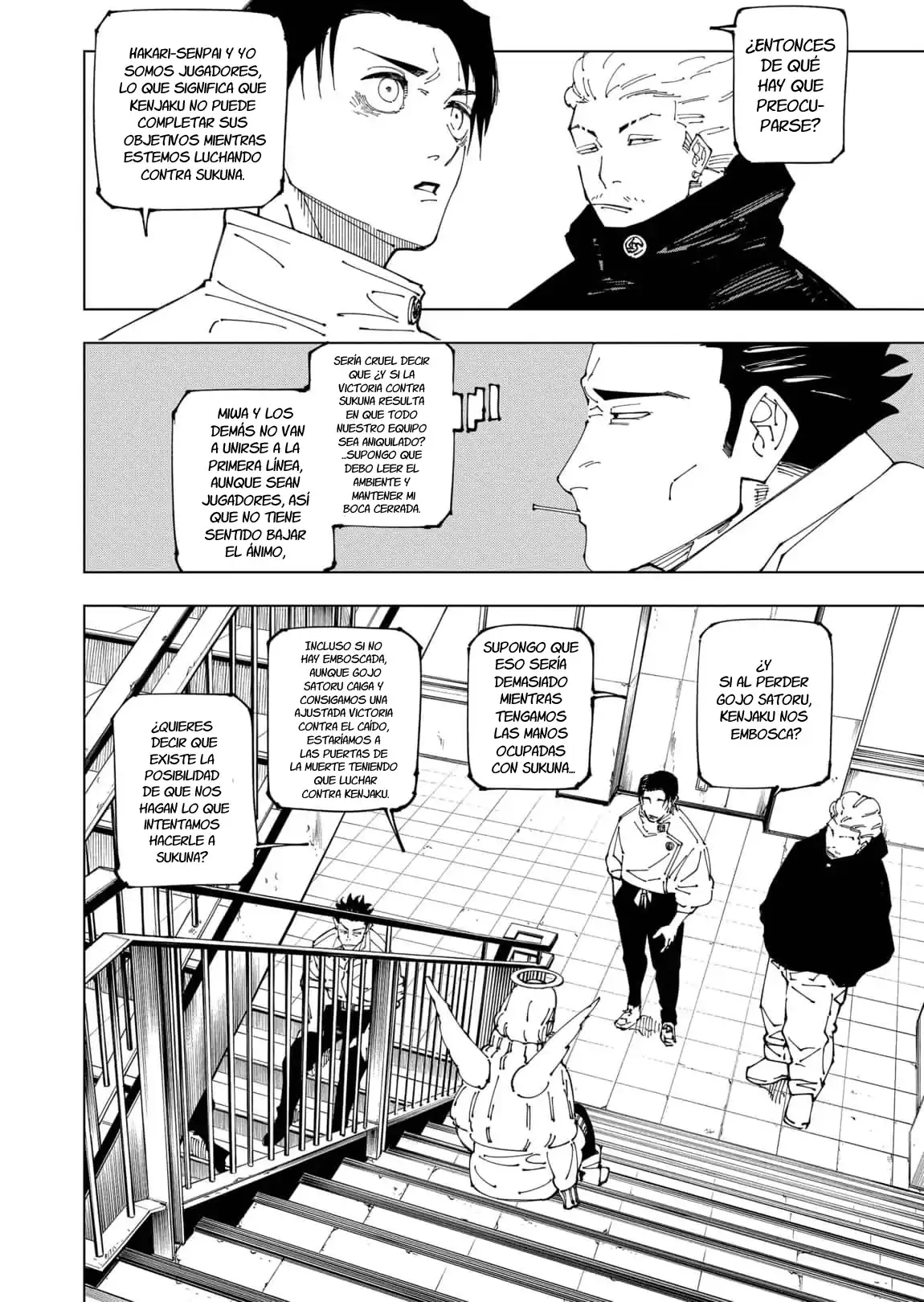 Página 8 — Jujutsu Kaisen Capítulo 240