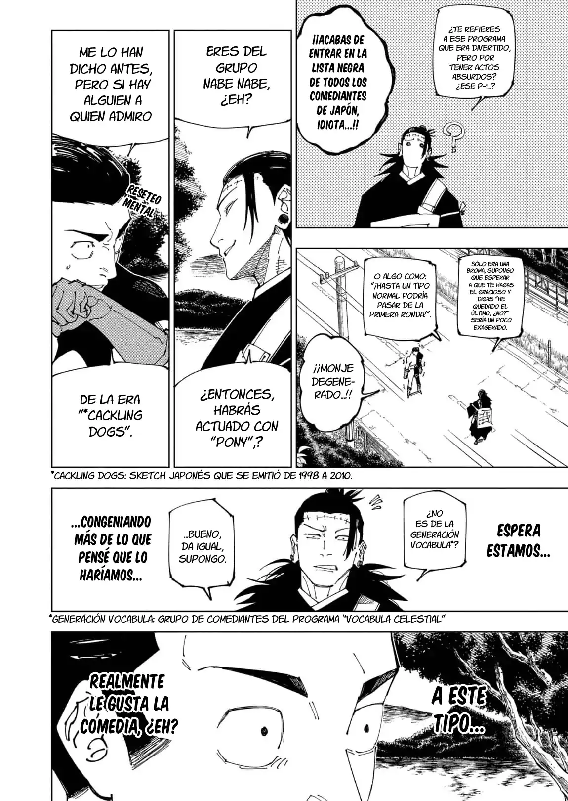 Página 14 — Jujutsu Kaisen Capítulo 240