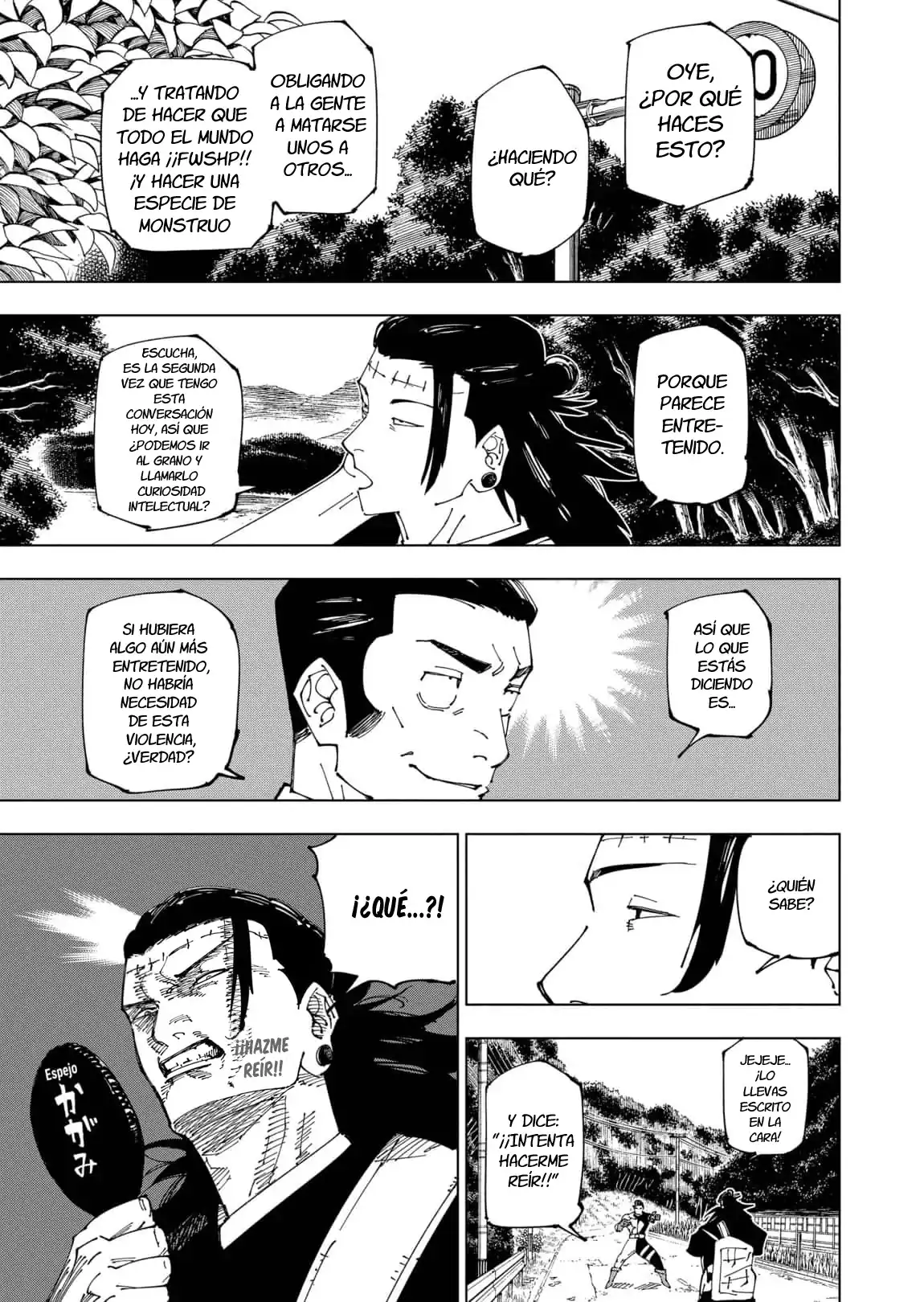 Página 15 — Jujutsu Kaisen Capítulo 240