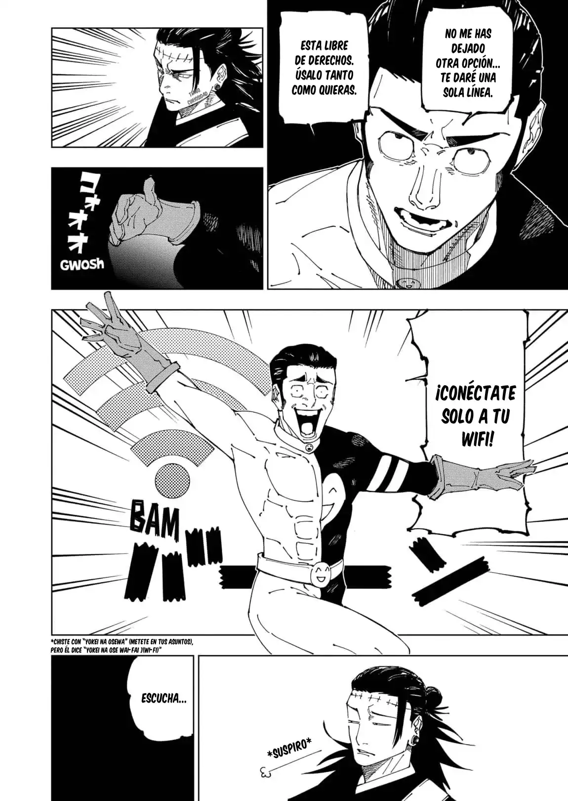 Página 16 — Jujutsu Kaisen Capítulo 240