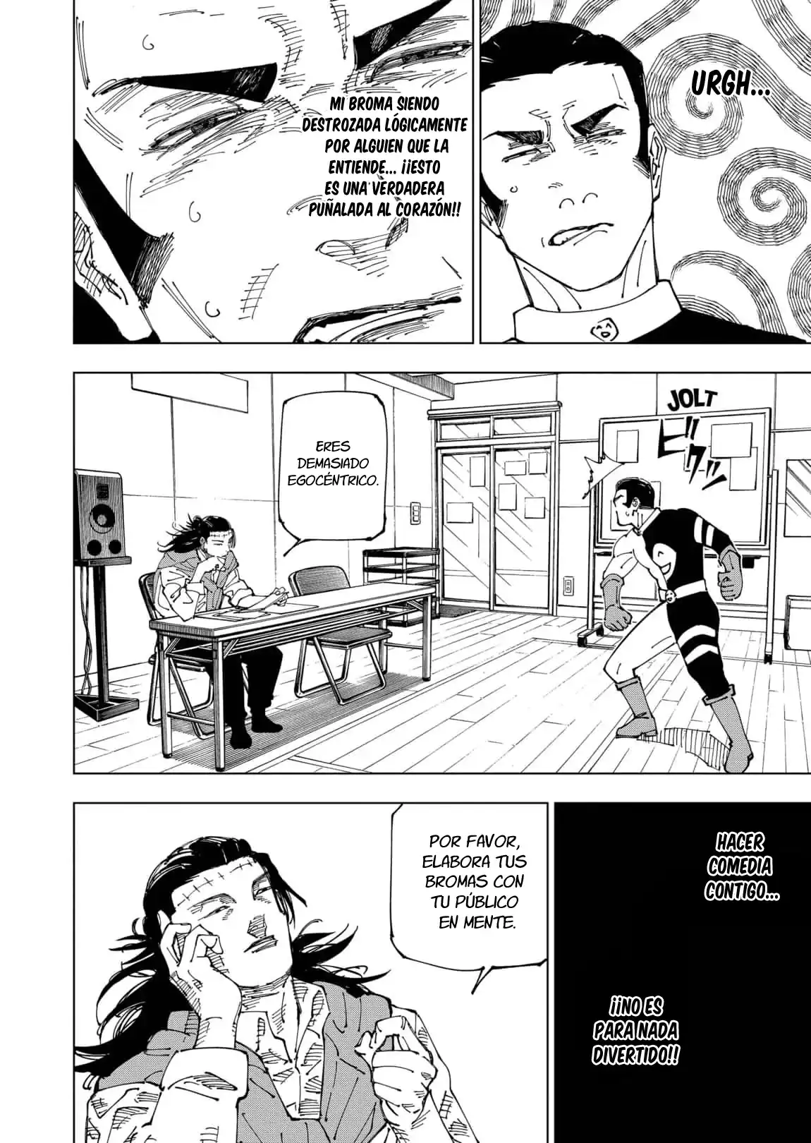 Página 18 — Jujutsu Kaisen Capítulo 240