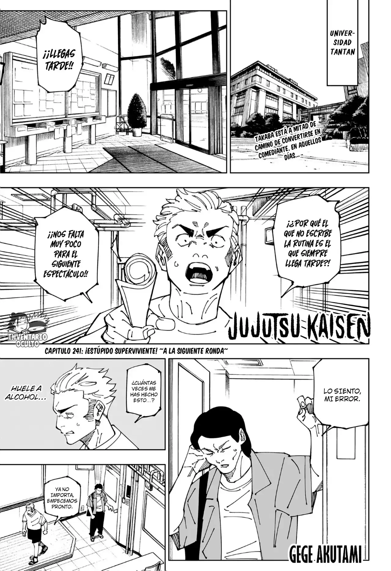 Página 2 — Jujutsu Kaisen Capítulo 241