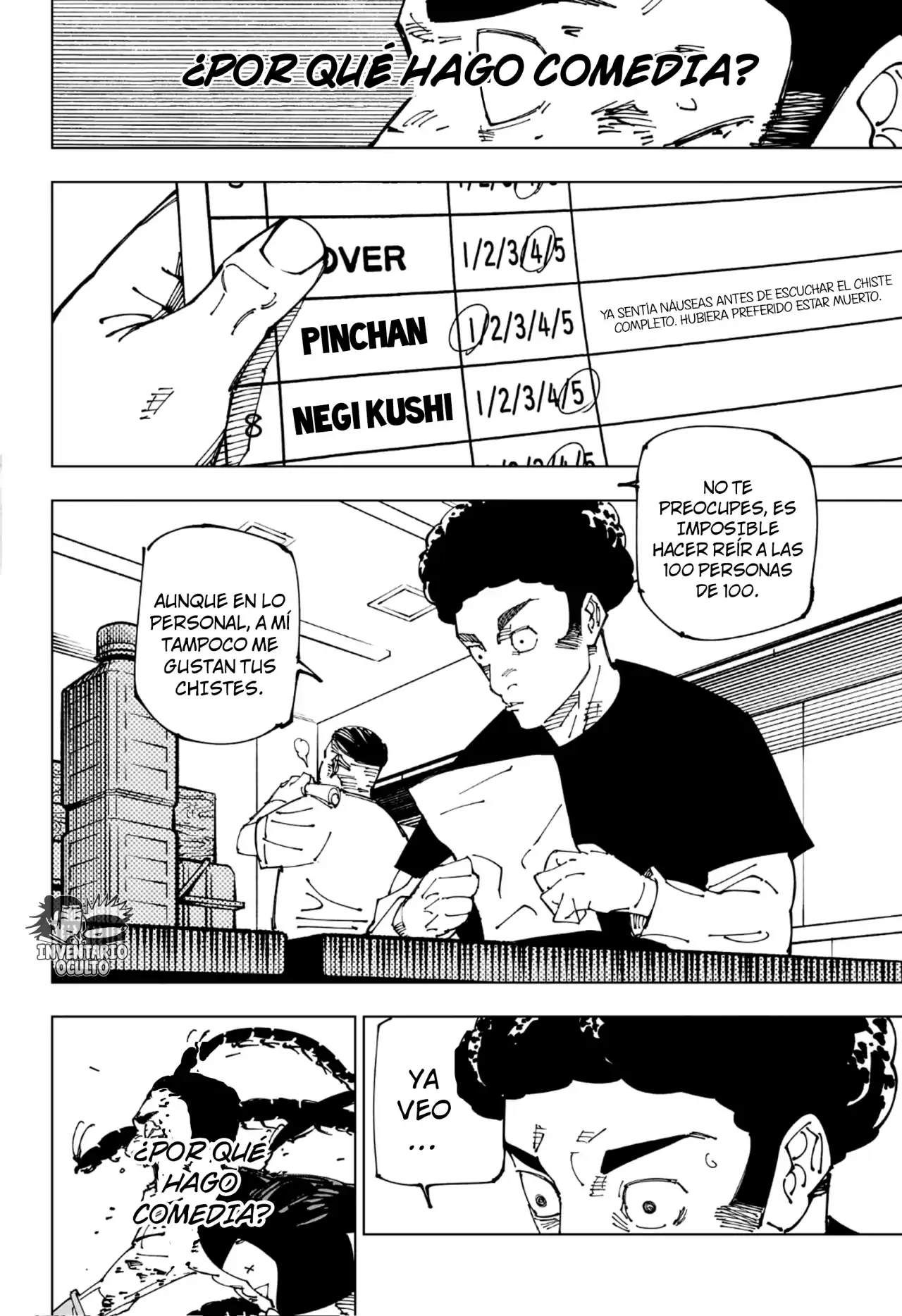 Página 7 — Jujutsu Kaisen Capítulo 241
