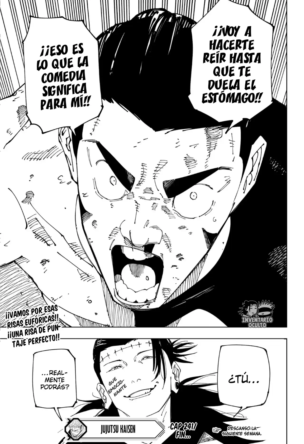 Página 20 — Jujutsu Kaisen Capítulo 241