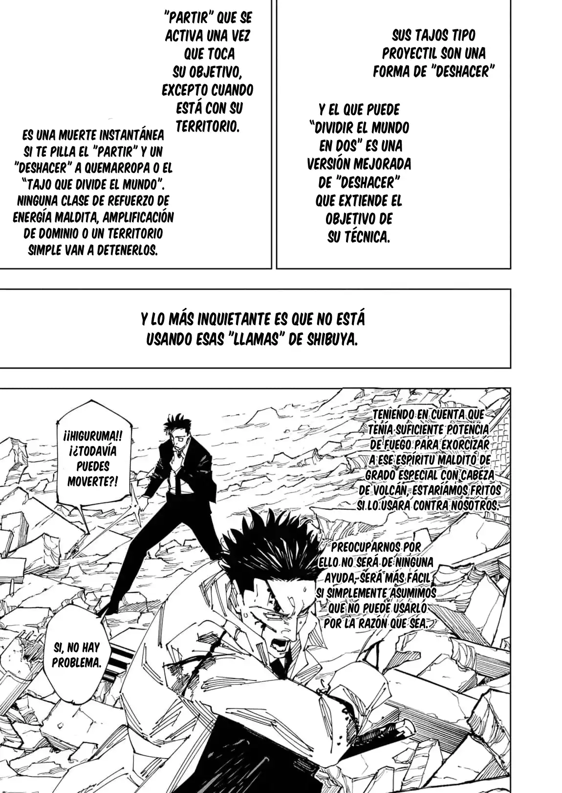 Página 8 — Jujutsu Kaisen Capítulo 246