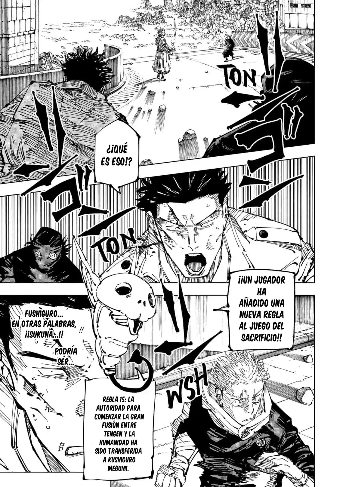 Página 15 — Jujutsu Kaisen Capítulo 248