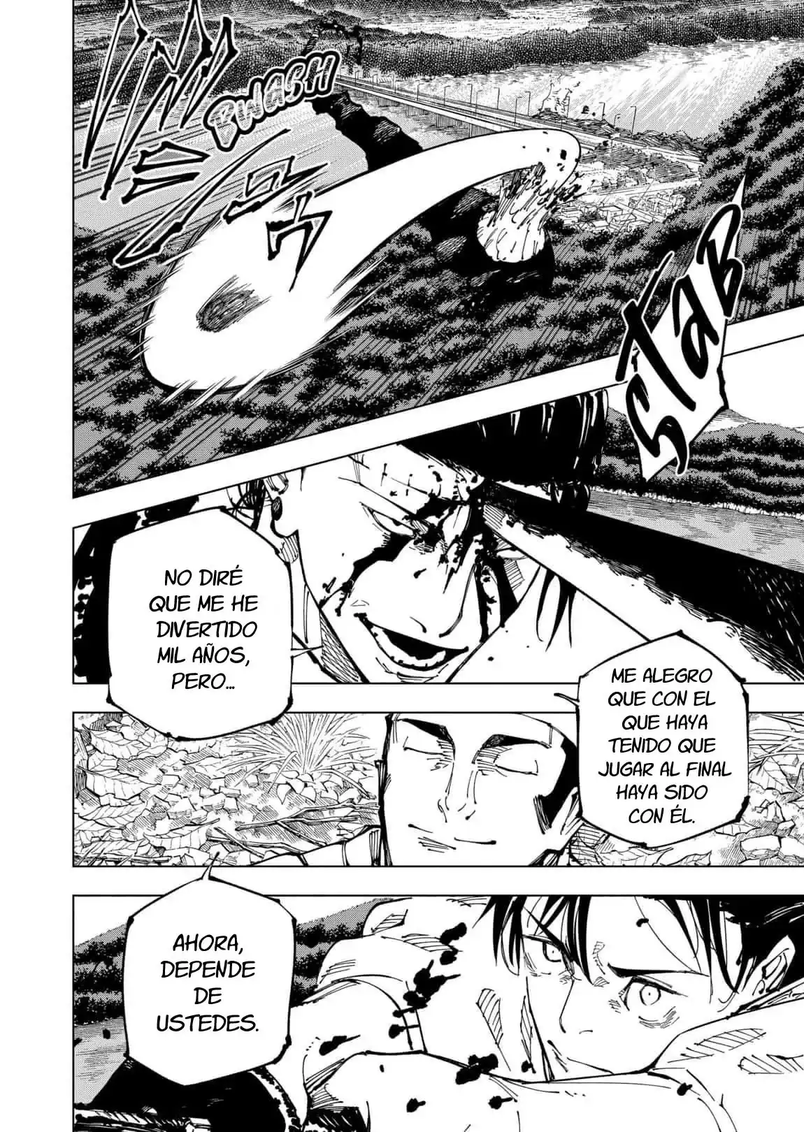 Página 8 — Jujutsu Kaisen Capítulo 249