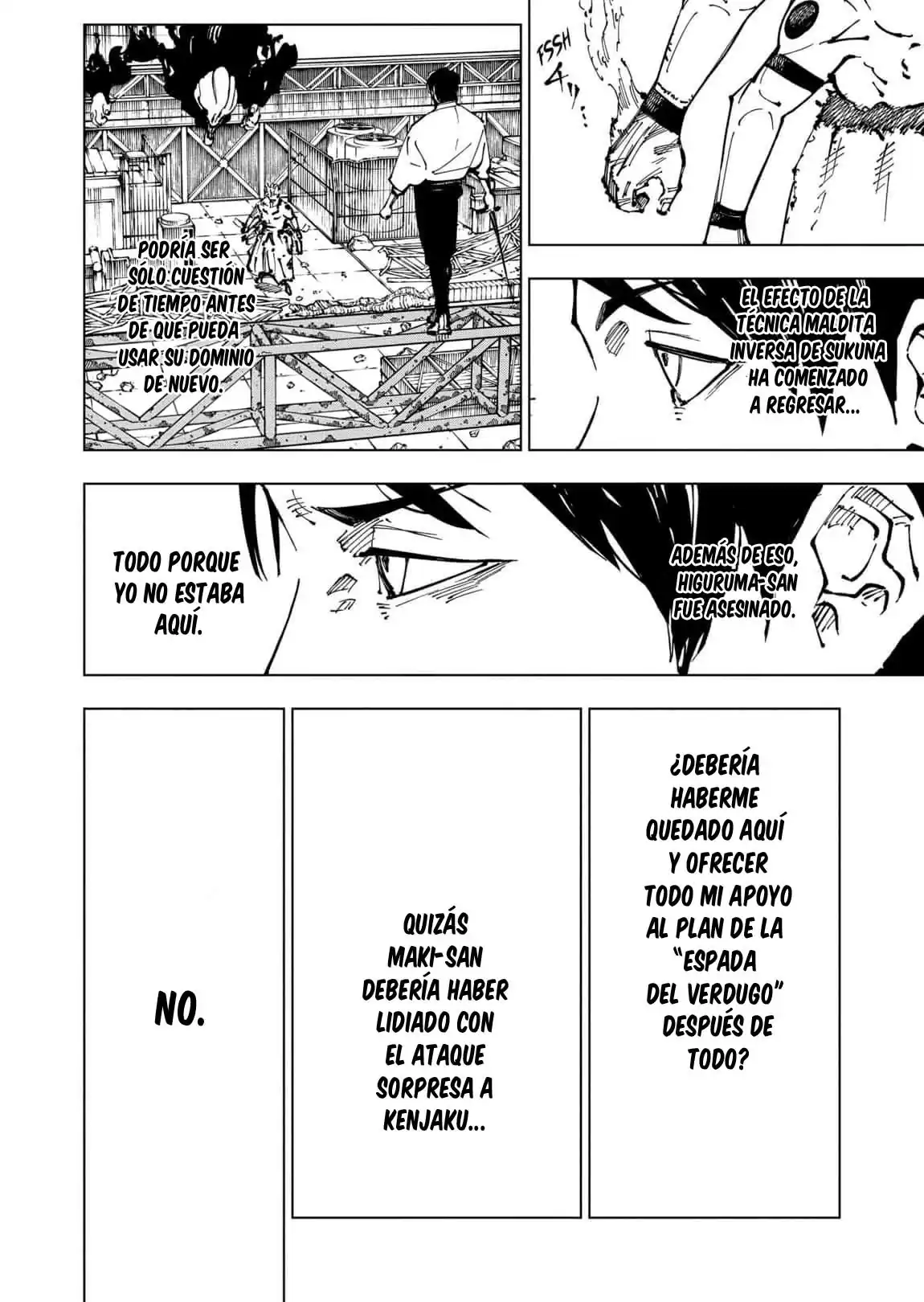 Página 10 — Jujutsu Kaisen Capítulo 249