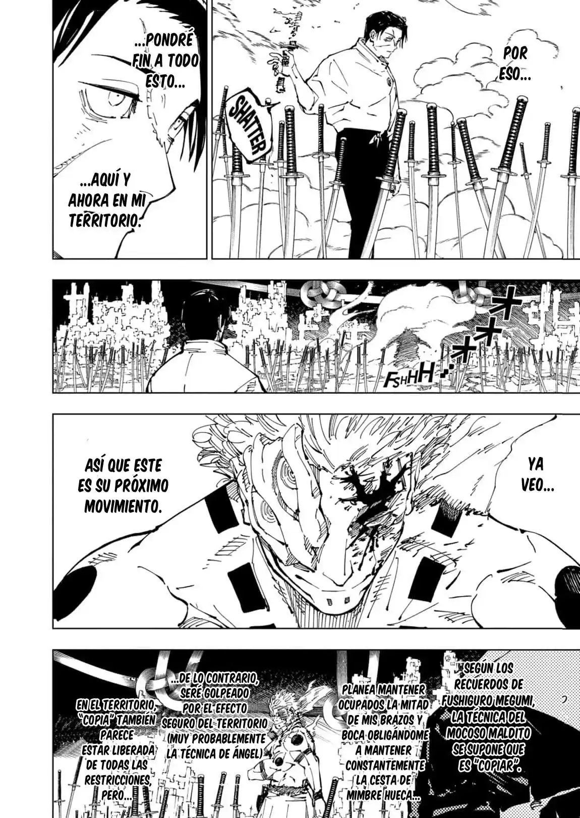 Página 20 — Jujutsu Kaisen Capítulo 249