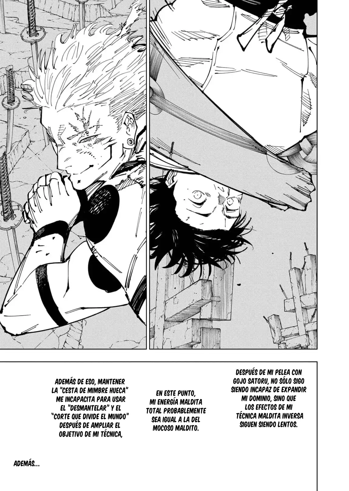 Página 7 — Jujutsu Kaisen Capítulo 250