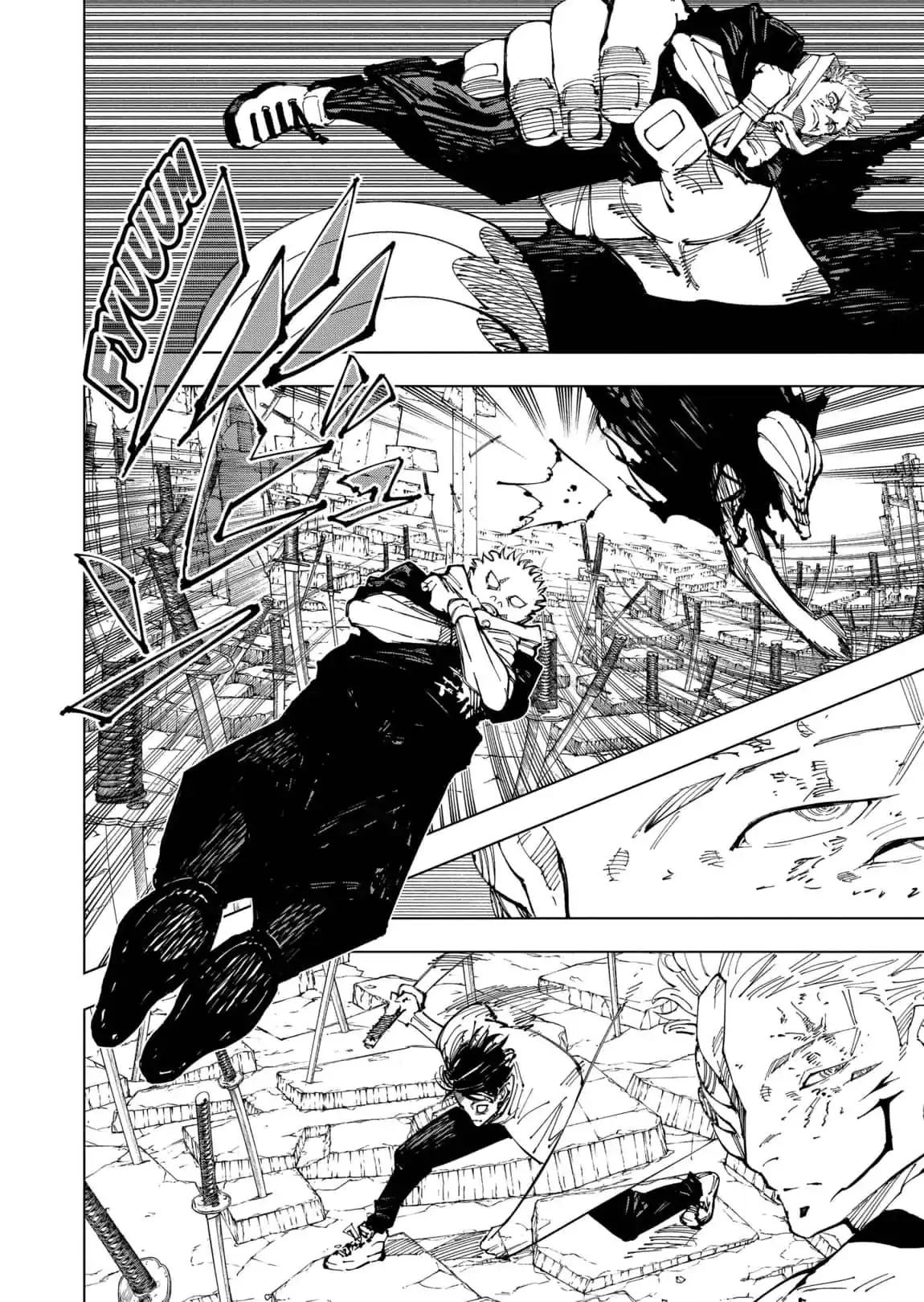 Página 8 — Jujutsu Kaisen Capítulo 250