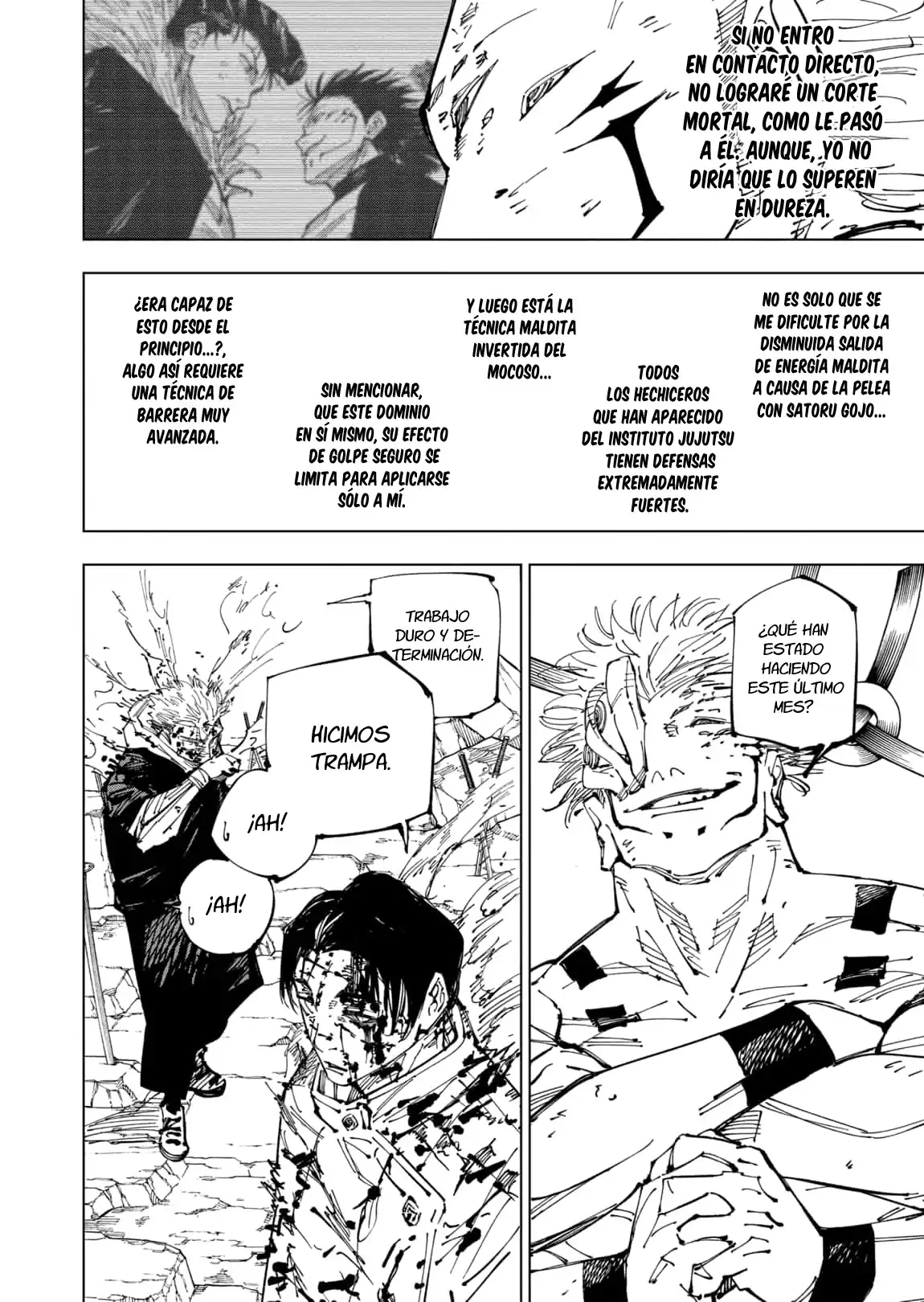 Página 16 — Jujutsu Kaisen Capítulo 250