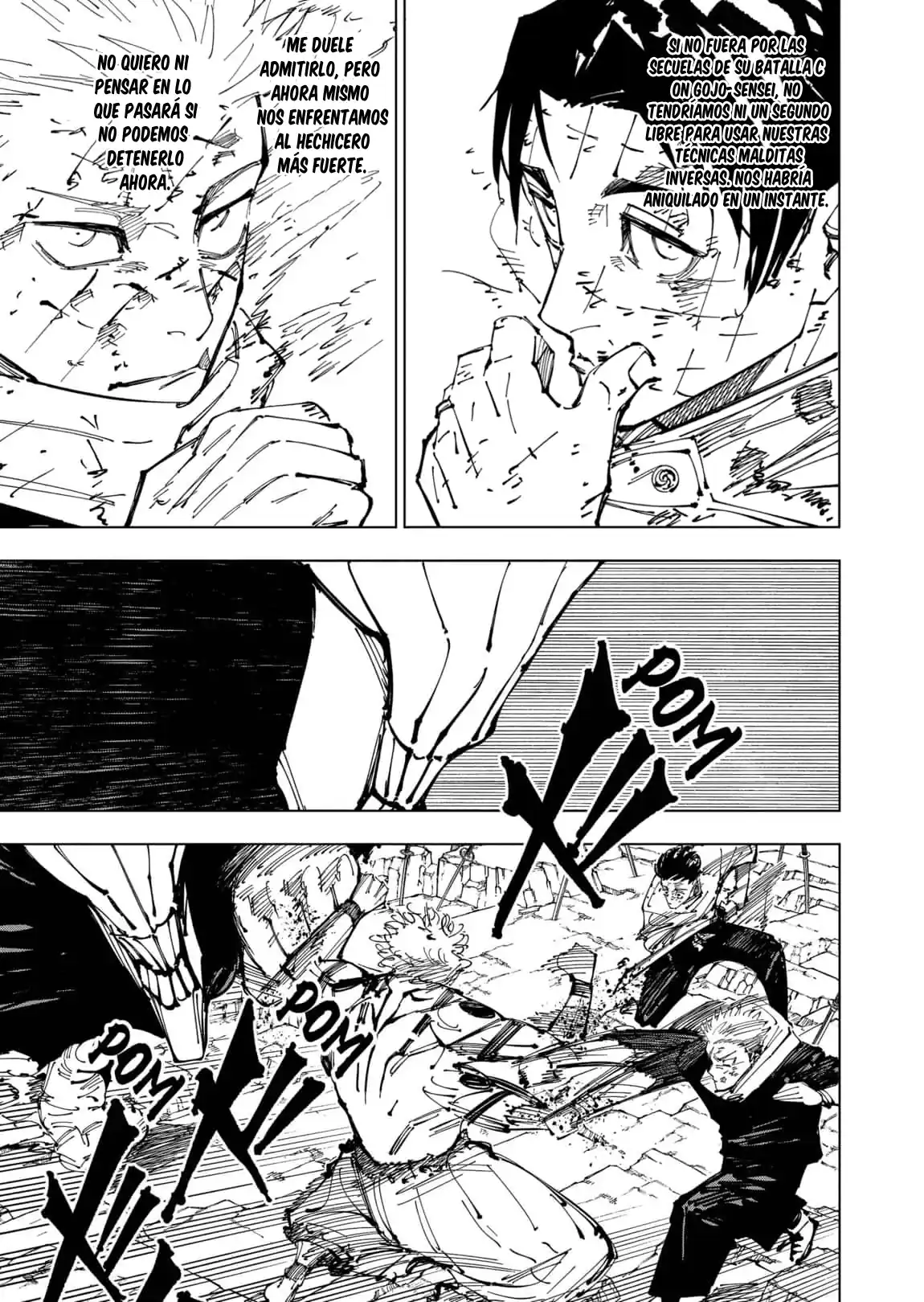 Página 17 — Jujutsu Kaisen Capítulo 250
