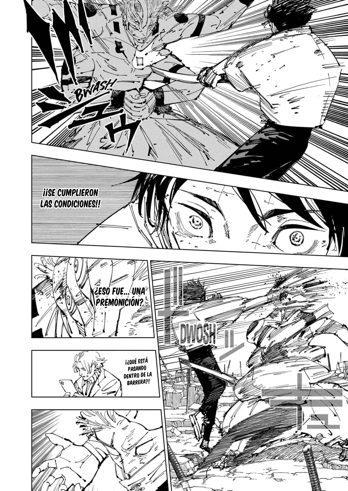 Página 18 — Jujutsu Kaisen Capítulo 250