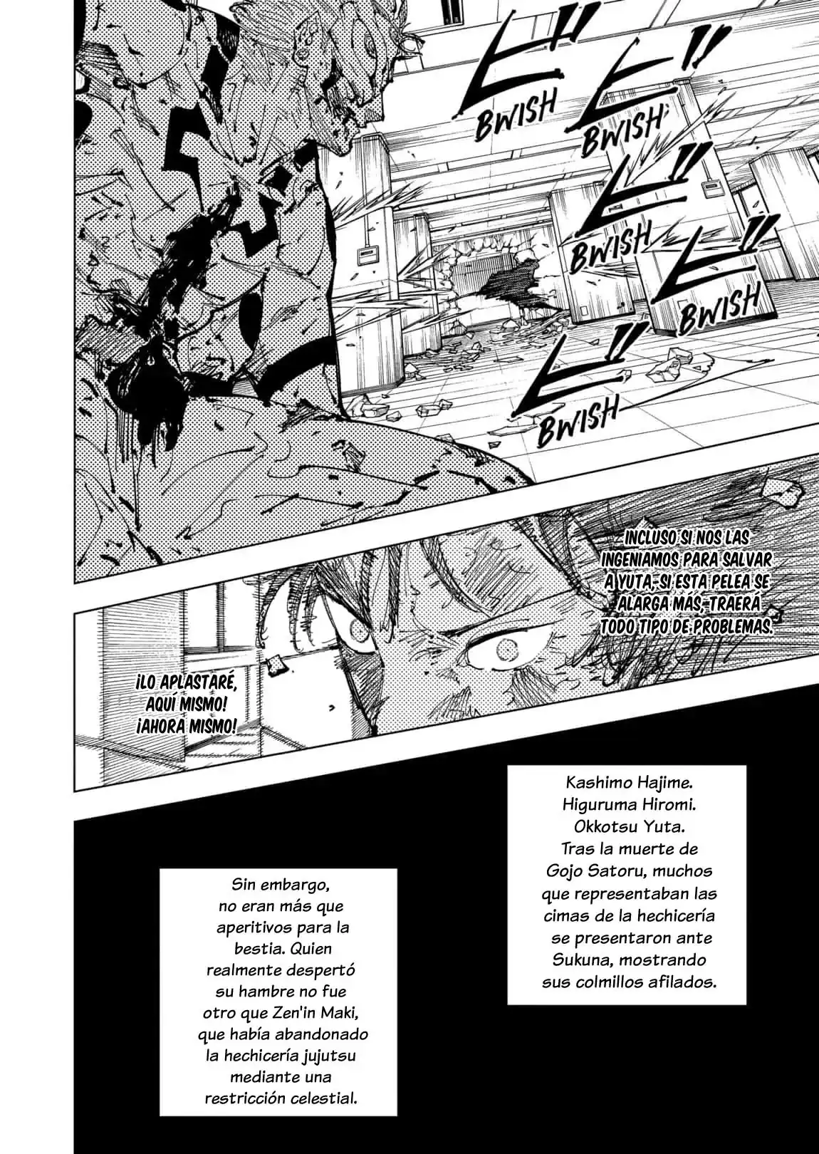 Página 18 — Jujutsu Kaisen Capítulo 253