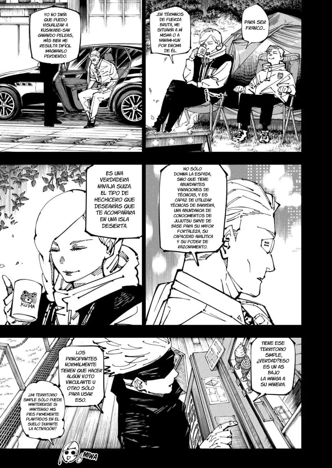 Página 7 — Jujutsu Kaisen Capítulo 254