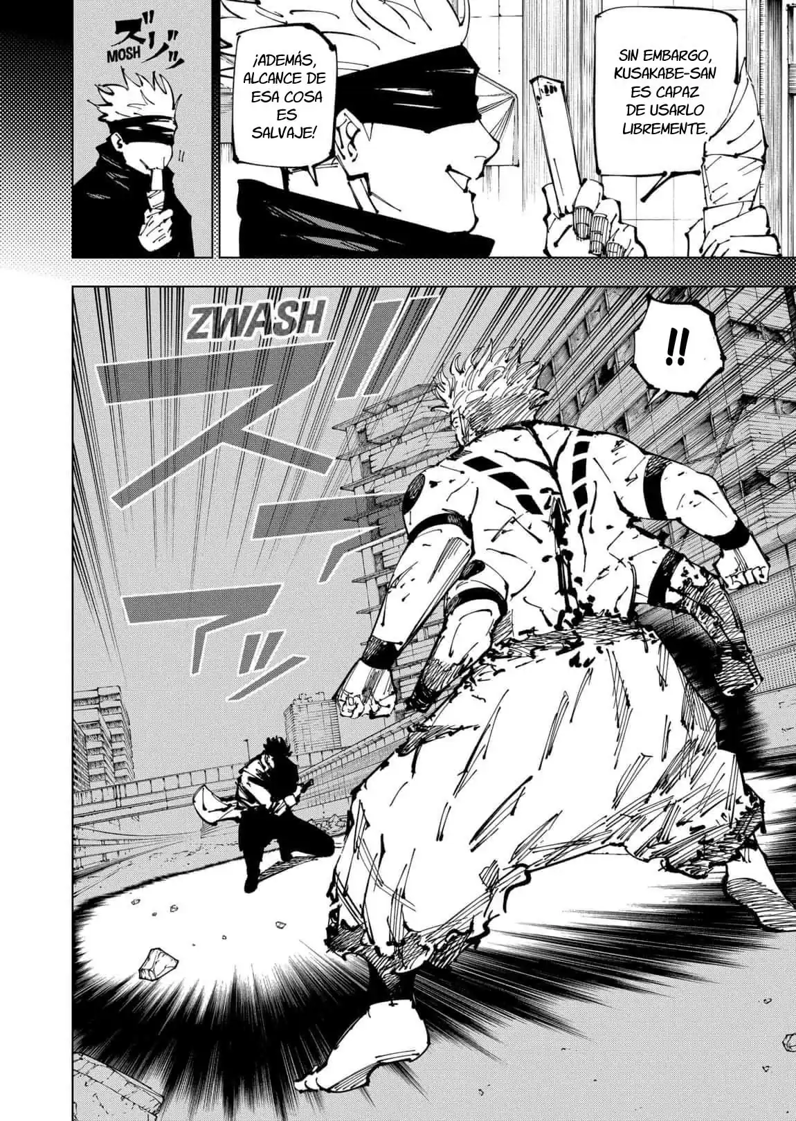 Página 8 — Jujutsu Kaisen Capítulo 254