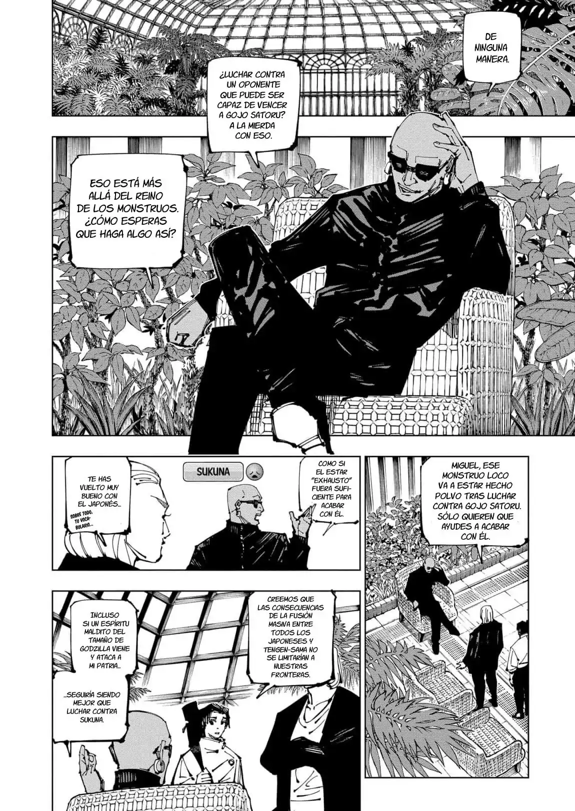 Página 4 — Jujutsu Kaisen Capítulo 255