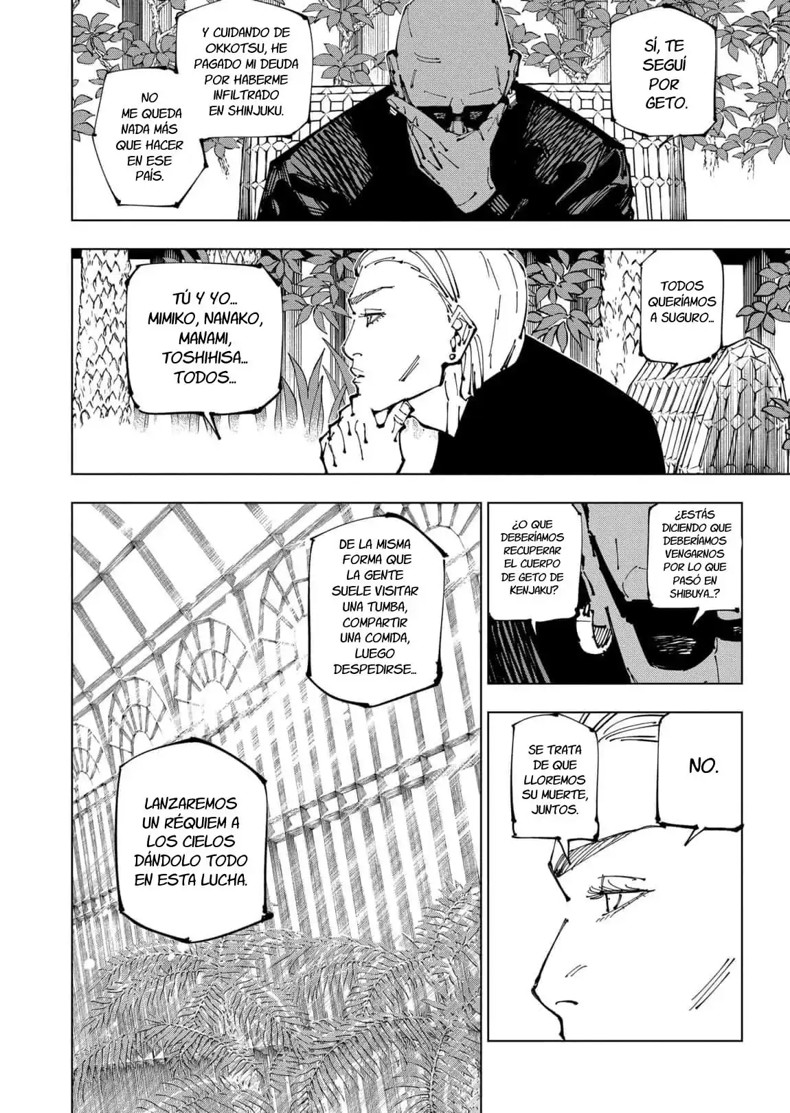 Página 6 — Jujutsu Kaisen Capítulo 255