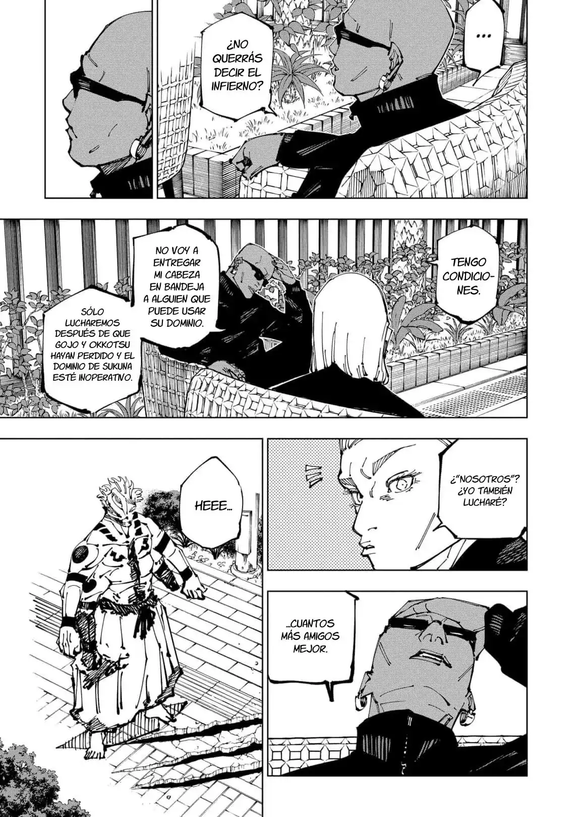 Página 7 — Jujutsu Kaisen Capítulo 255