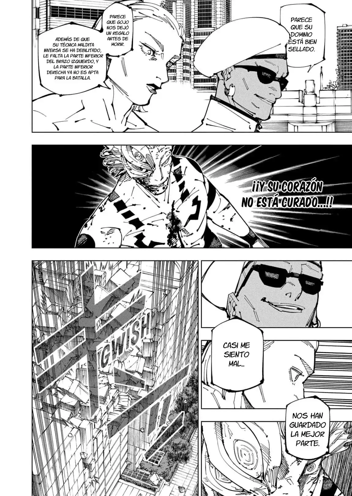 Página 8 — Jujutsu Kaisen Capítulo 255