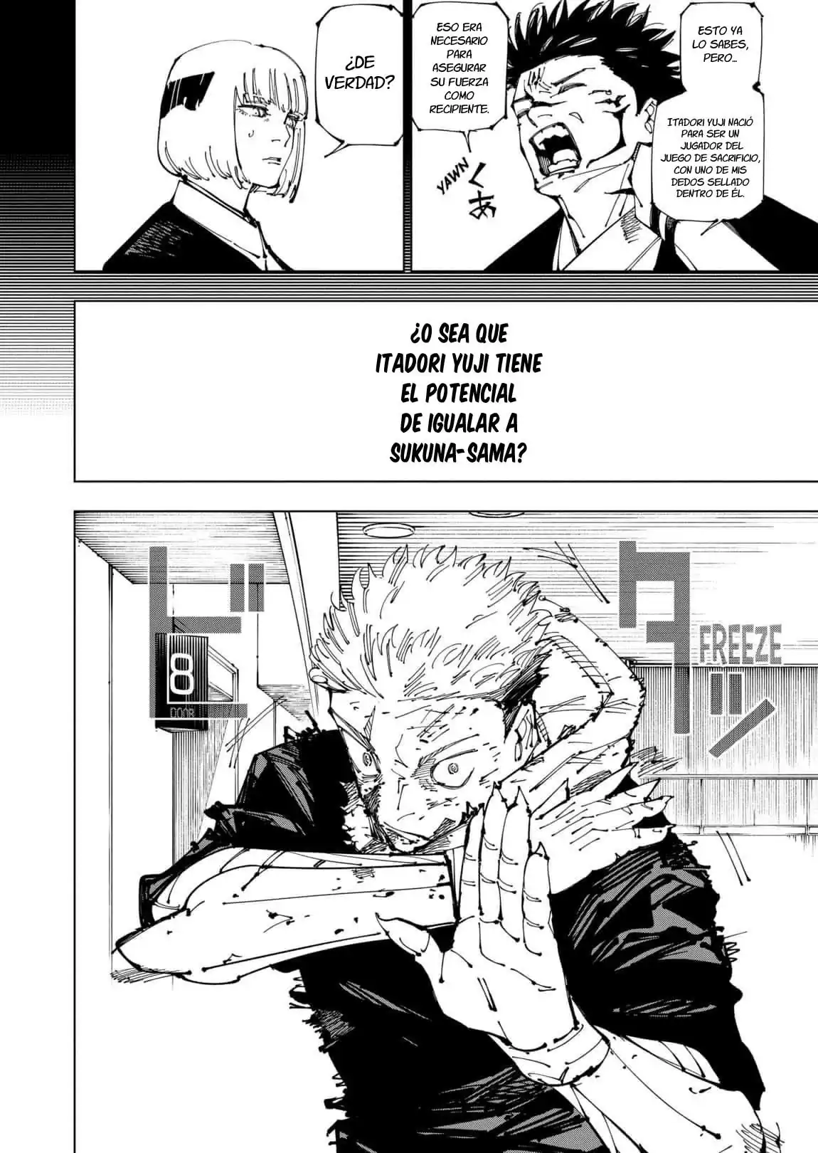 Página 4 — Jujutsu Kaisen Capítulo 257