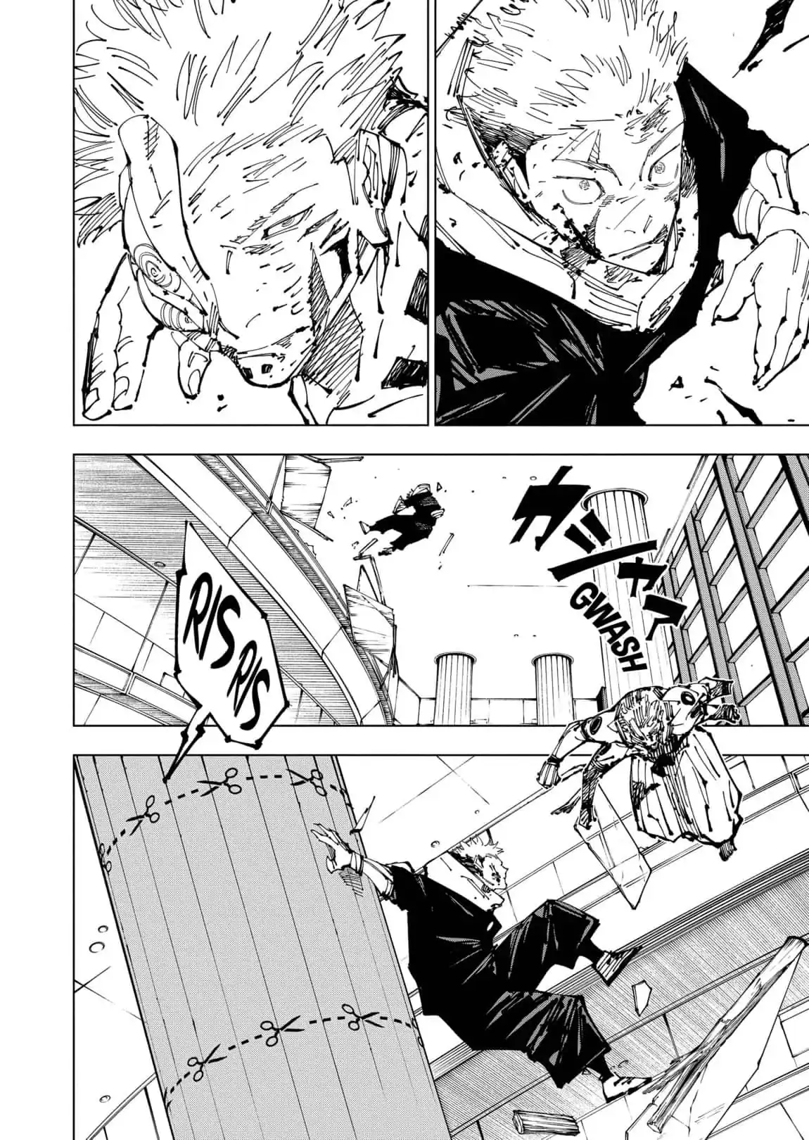 Página 8 — Jujutsu Kaisen Capítulo 257