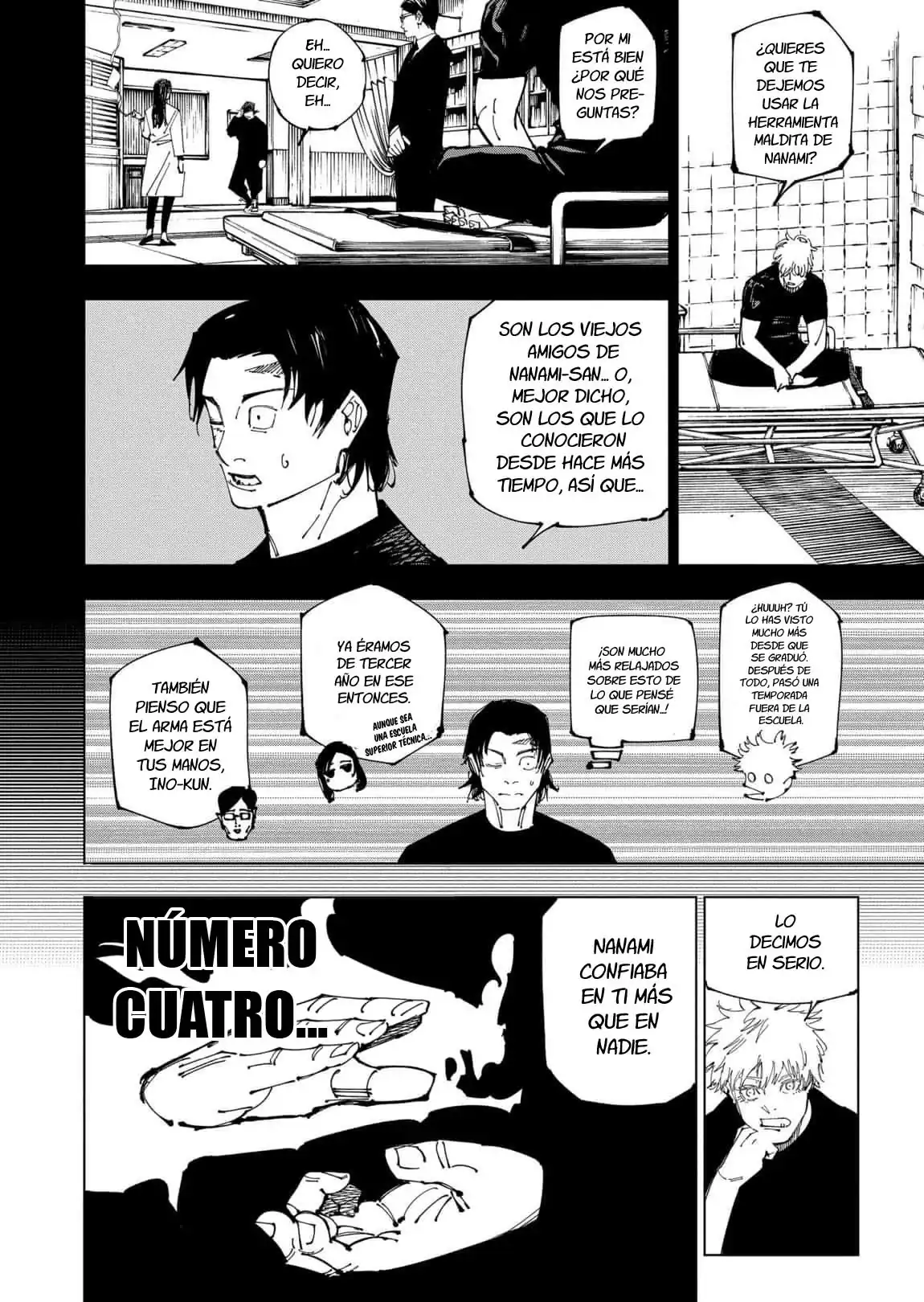 Página 12 — Jujutsu Kaisen Capítulo 257