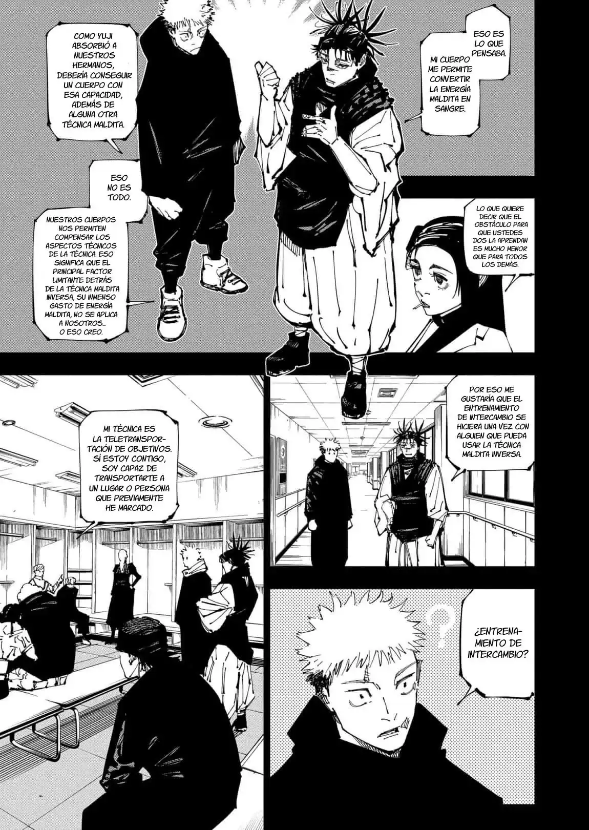 Página 7 — Jujutsu Kaisen Capítulo 258