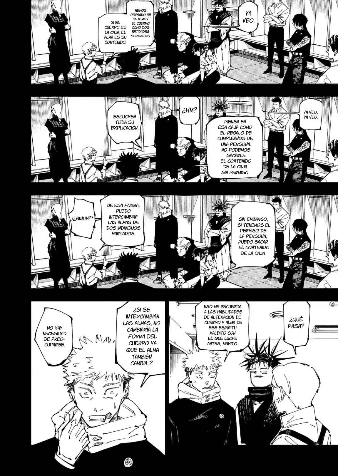 Página 8 — Jujutsu Kaisen Capítulo 258