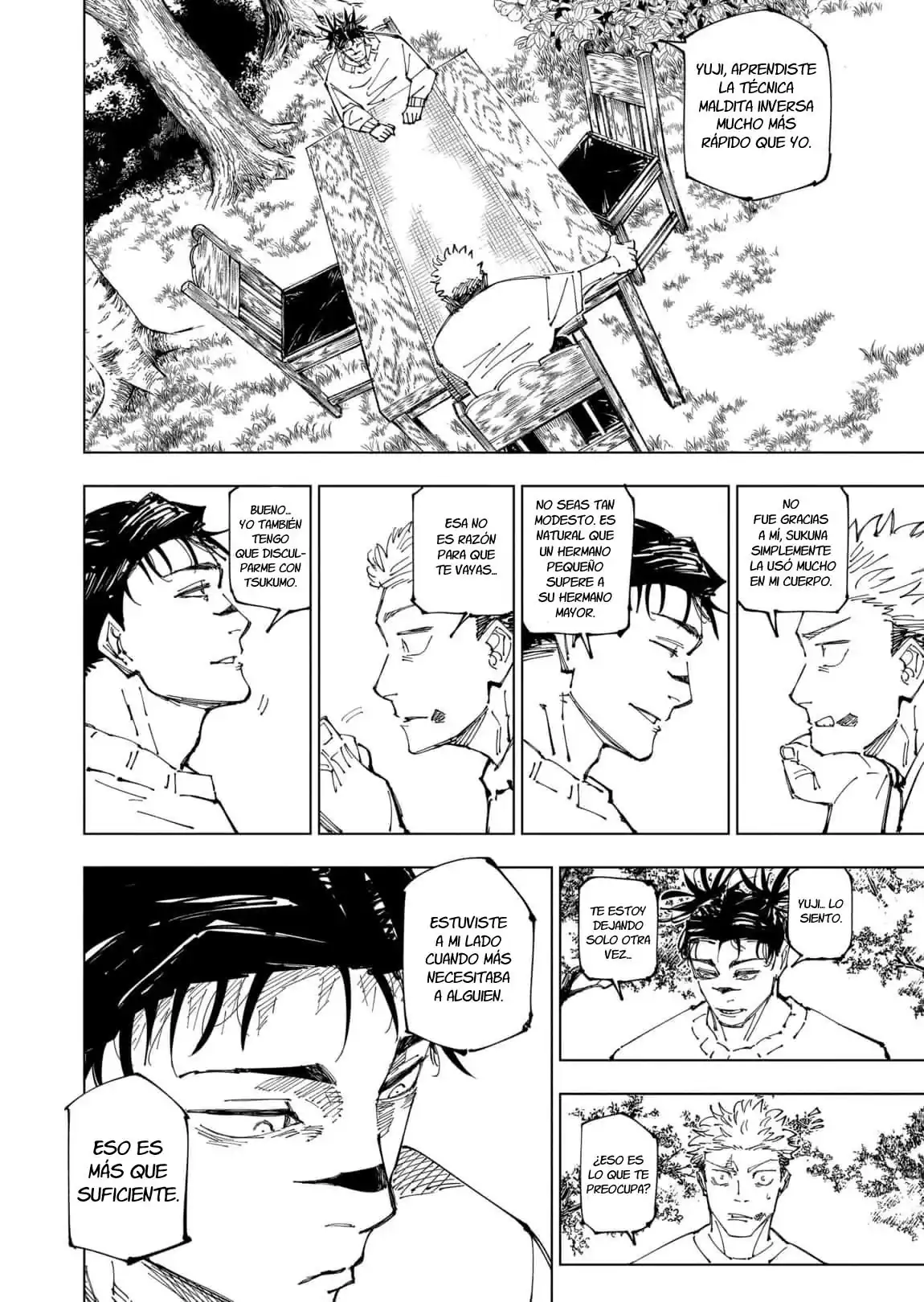 Página 8 — Jujutsu Kaisen Capítulo 259