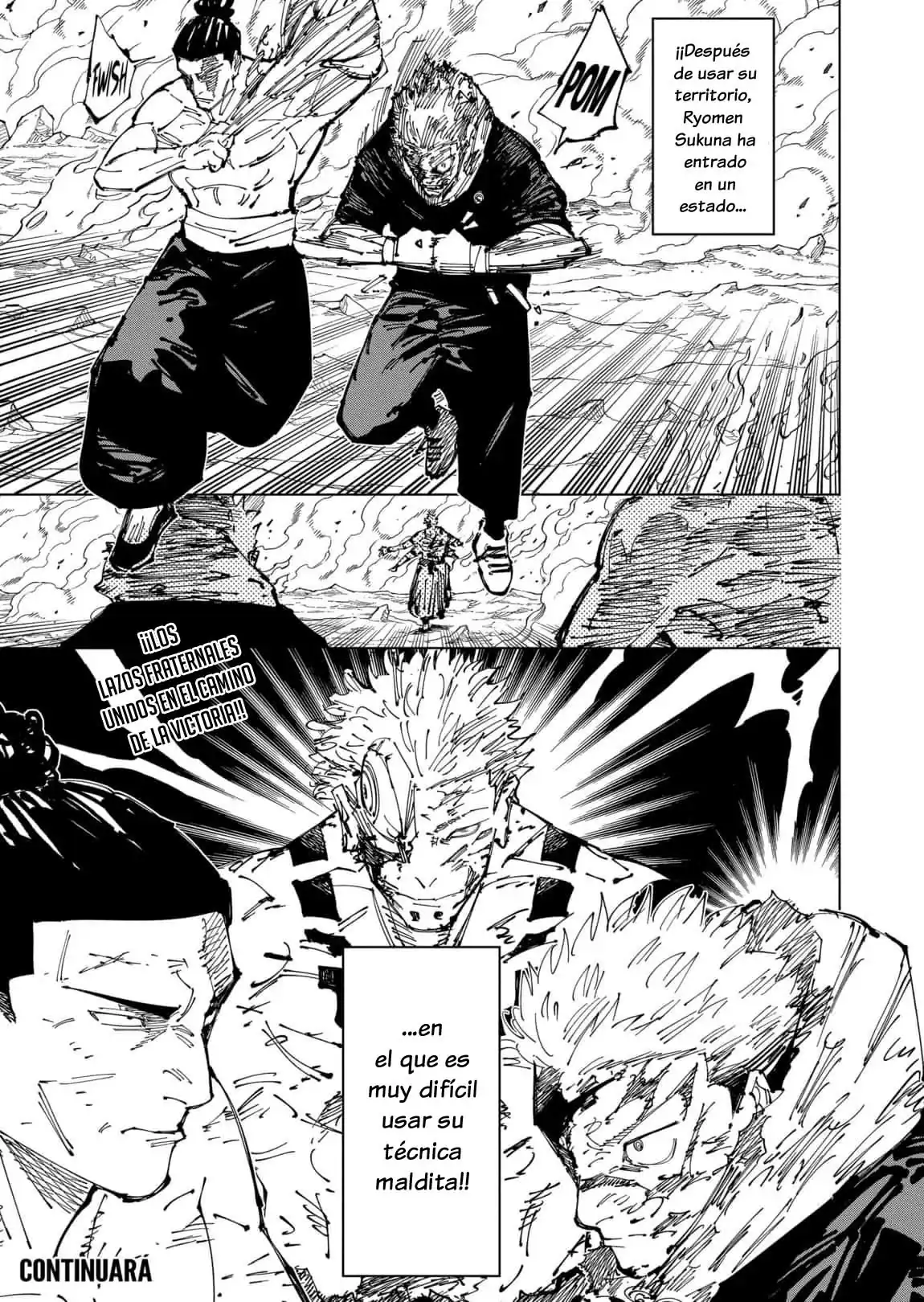 Página 18 — Jujutsu Kaisen Capítulo 259