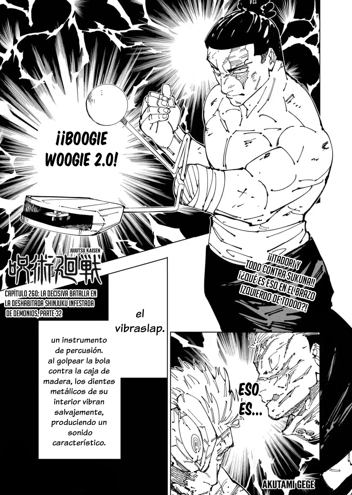 Página 3 — Jujutsu Kaisen Capítulo 260