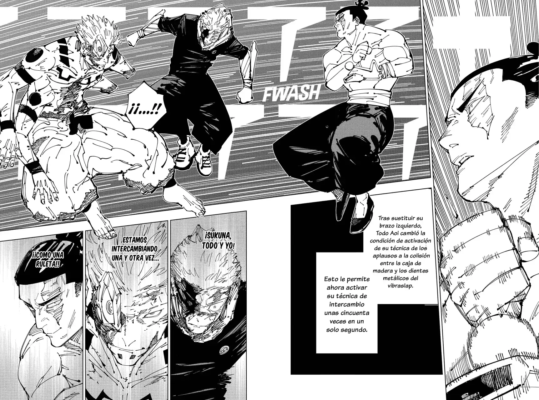 Página 4 — Jujutsu Kaisen Capítulo 260