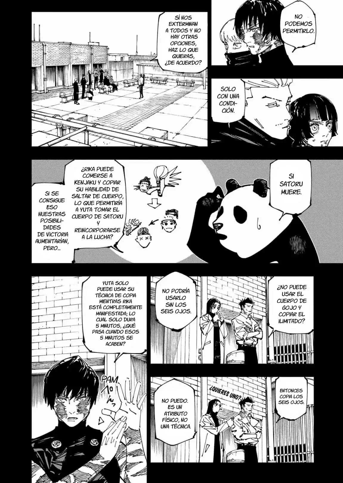 Página 6 — Jujutsu Kaisen Capítulo 261