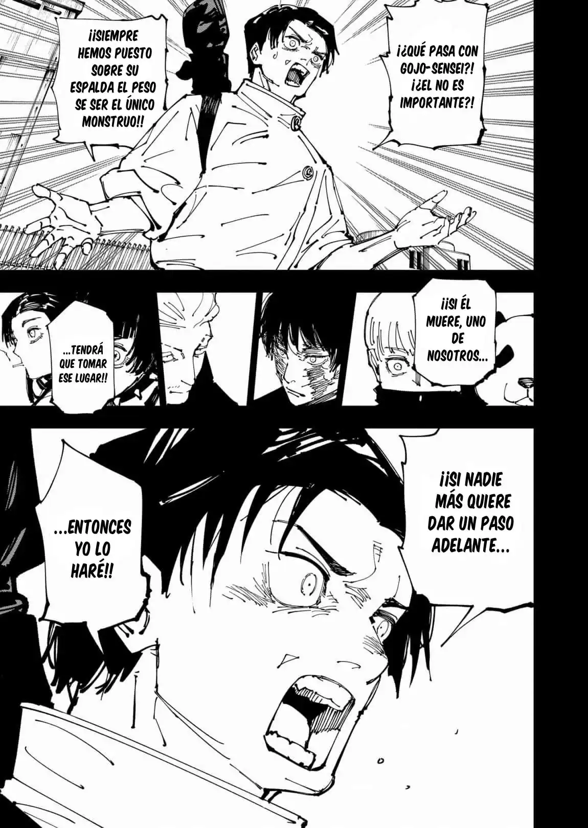 Página 9 — Jujutsu Kaisen Capítulo 261