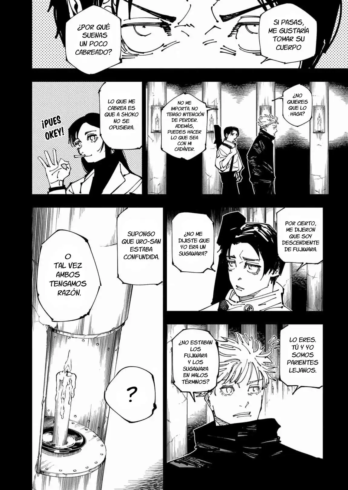 Página 10 — Jujutsu Kaisen Capítulo 261