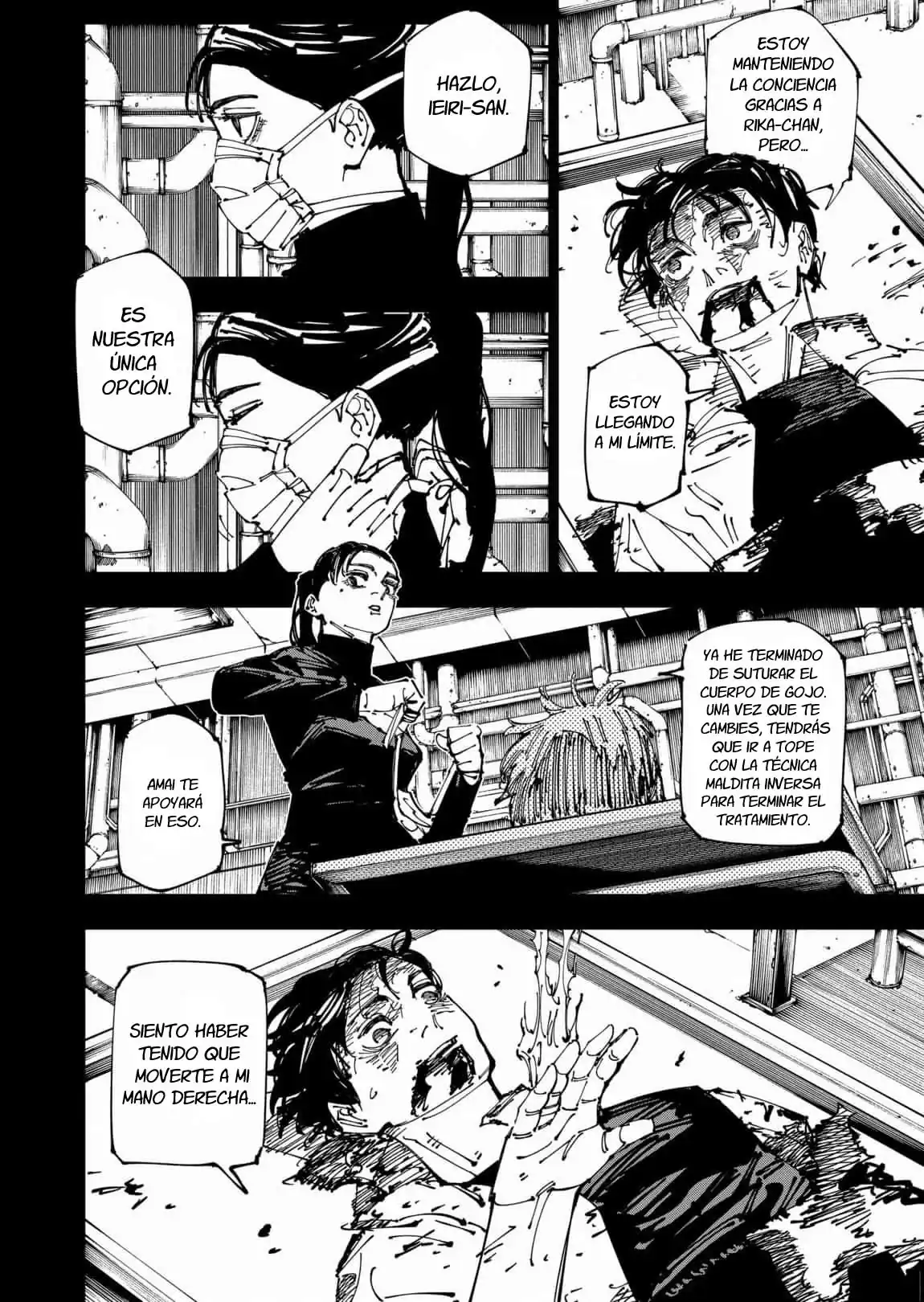Página 16 — Jujutsu Kaisen Capítulo 261