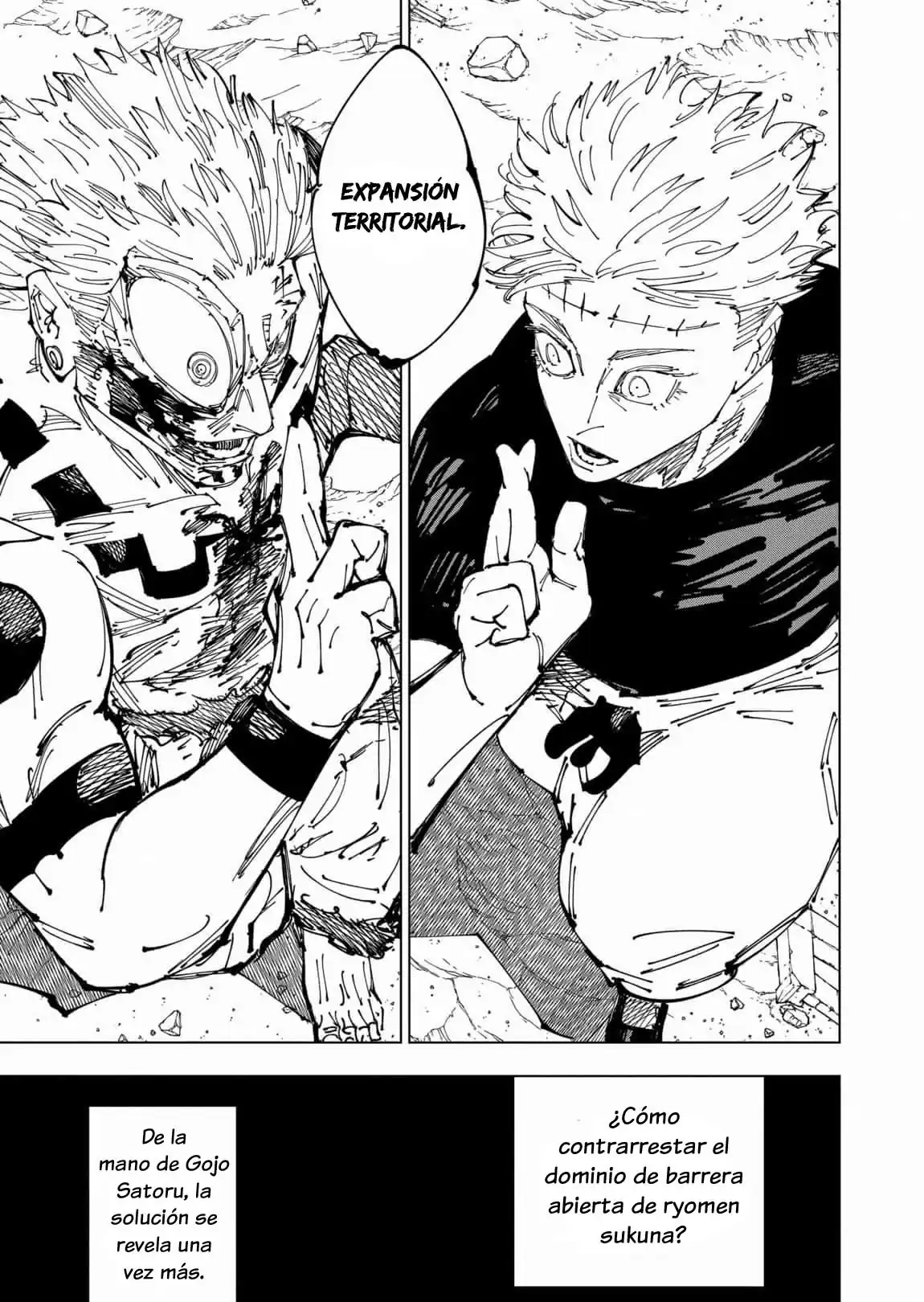 Página 17 — Jujutsu Kaisen Capítulo 261