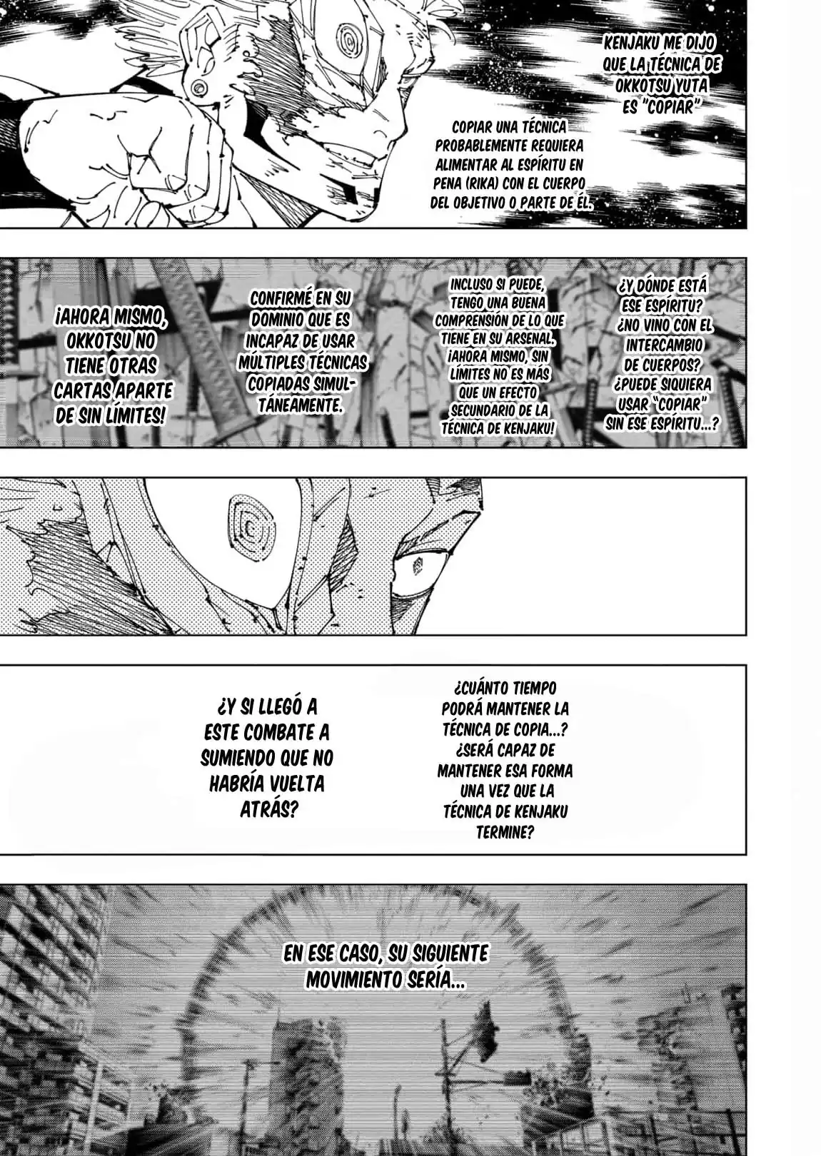 Página 9 — Jujutsu Kaisen Capítulo 262.5