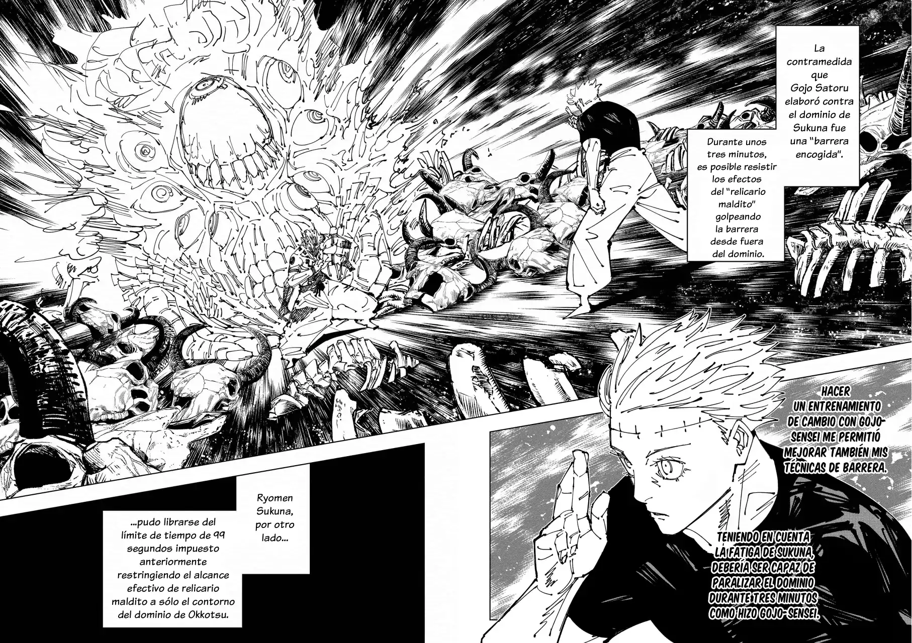 Página 8 — Jujutsu Kaisen Capítulo 262